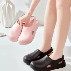 쿠션 샌들 슬리퍼 여름 남성 여성 신발 커플샌들 무실슬리퍼 간호사슬리퍼