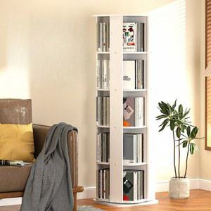 서제 대형 회전책장 360도 가정 에이 클래식 바퀴 콘솔 월넛 고화질 슬림