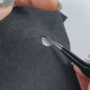 스티커 EVA 패드 블랙 1cm 원형 소음방지