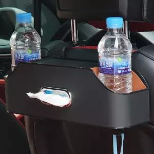 차량용 멀티 시트 수납함 컵홀더 티슈케이스 블랙자동차포켓 용품 용홀더 용포켓 용함 자동차함