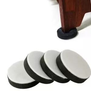 받침대 소음방지 선반 발쿠션 4P패드 의자 바닥보호 긁힘 가구다리 스크래치 의자캡 층간