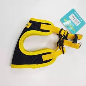프리독 에디 하네스(블랙 XL)애견 산책용품 반려견 강아지 가슴줄