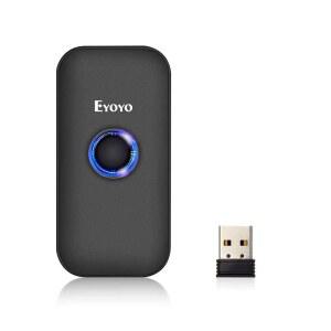 Eyoyo Mini 1D 블루투스 바코드 스캐너 3-in-1 USB 유선 2.4G 무선 리더 휴대용 스캔 Windows Android iOS 태블릿 또는 컴퓨터와 함께 작동합니다