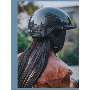 오토바이 헬멧 반모 바이크 헌팅캡 큰머리 퀵보드 가벼운 여자 할리