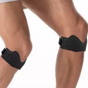 운동 길이 조절 가능 무릎 슬개골 쿠션 보호대다리 스포츠 부상 관절 보호 밴드 방지 어르신