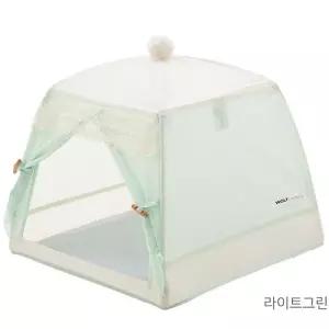 강아지 텐트 하우스 개집 애견 반려 고양이 소애 방석 이동식 동물 숨숨 침대
