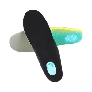 쿠션 잘라쓰는 깔창 (255mm-285mm 블랙) DK50군화 키높이 발바닥 라텍스 운동화 젤깔창 이편안한 스포츠 군