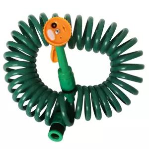 폴라텍 코일호스 10M 물호스 셀프세차 용품 분사기 세차건 워터건 마당 정원 원예