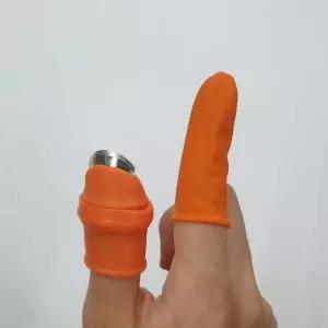 다듬기 손가락골무 소형 손질 골무칼 세트