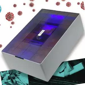 다용도 살균기 UVC LED 국산 젖병 마스크 휴대폰 소지품 수납함