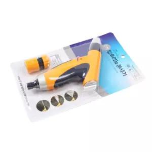 물줄기 모양 변형 다용도 원터치 파워분사기 호스물청소 세차건 용건 예분 사헤드 미세 분사건