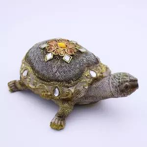 (쓰리몰) 무병장수 거북이 장식품 인테리어소품 (중)개업선물 풍수 이장식품 장수이 십장생 집들이 신혼 카