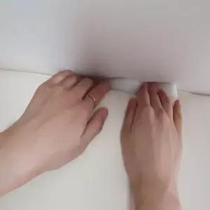 아이보리 리폼 쇼파 2인용 천갈이 커버