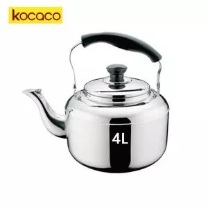 코카코 휘슬 스텐레스 덮개 물주전자 대4L 주대용량전자 4L 심플 업소용 식당 워터주 가정용