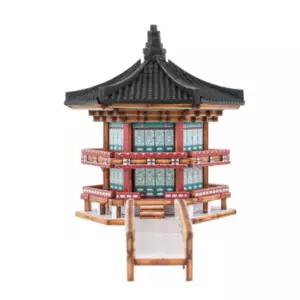 DIY 나무 조립 모형 건축 건물 만들기 미니 향원정정 정만들기 목재 키트 물만들기 만들기놀이