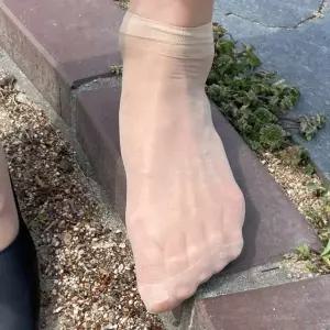 [골드스마일]양말 스타킹 연커피색 5켤레 발목