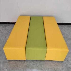 낮은 소프트 소파 의자 쿠션 롱 신발 100x30x30cm 벤치