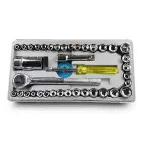 복스렌치 라쳇 복스알 세트 40pcs다용도 공구 셋트 파이프 작업 산업용 작업용