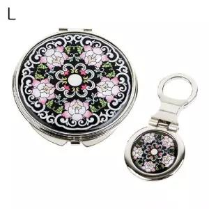 자개손거울세트 다섯송이 전통 고급 소품 휴대용 선물용 나전칠기 미용