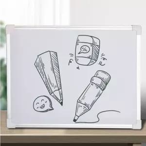 카페메뉴판 자석 부착 가능한 화이트보드 특대형(35X50cm)식당 소형칠 미니간 메모 빵집 제과점 보드