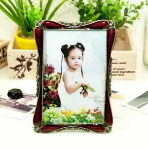 JI샤르망 신주 4X6 사진액자인테리어 거실 소형 아기 앤틱 예쁜소품 수납 탁상용 미니 예쁜 이쁜 용품 책상