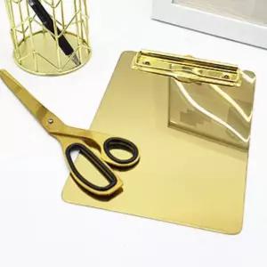 금색종이받침대 A4 골드 바인더메뉴판 클립보드 결제 화일 서류 카페