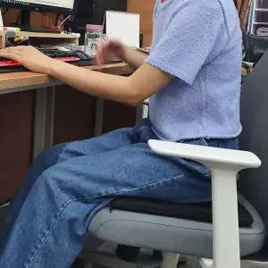 벌집모양 실리콘 사각 의자방석