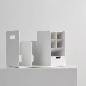 리템LnC 하이브 책꽂이 WH(화이트) 281167 5단 책장 거실 데스크정 오거나이저 서류꽂이