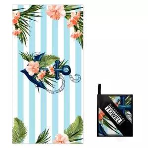 비치타올 여름 플라워 극세사 물놀이