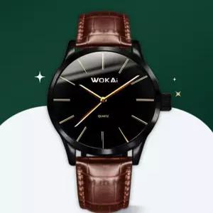 손목 시계 아날로그 패션 가죽 시험 초 바늘 수능 학생