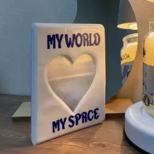 [셀러에이드]화이트 폴라로이드 콜렉트북 포토카드 앨범