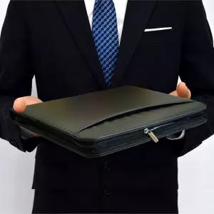 키밍 다용도 파일 화일 서류 수납 홀더 결재판 블랙 정리 사무용품 문구 고급 결제 A4제