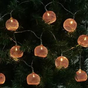 Jdt 10구 USB LED 전등갓 가랜드 전구 줄조명감성 캠핑 크리스마스장식 트리 별조명 가조명