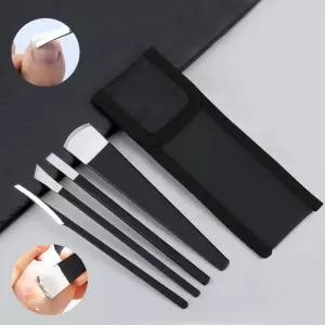 손발톱 큐티클 각질제거 패디블레이드 4종 세트기 각질 플래닝 네일아트 페디큐어