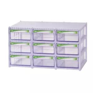 브레인 다용도 수납함 CA507-3 400x235x225mm데스크정리 용품 책정리 칸막이 도함 사무 홀더 오거나이저