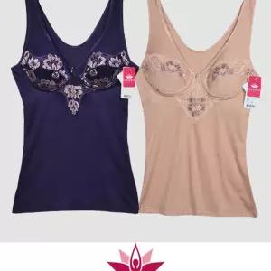 부드러운 촉감 플라워 레이스 B컵 브라런닝중년속옷 나시탑 여성 캡내장 엄마 아줌마 노와이어 30대 가벼운