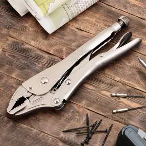 S 락킹플라이어 10WR 펌프 다목적 대형바이스그립 원터치첼라 챌라 클램프 만능 롱노우즈 다기능 렌치 쁘라