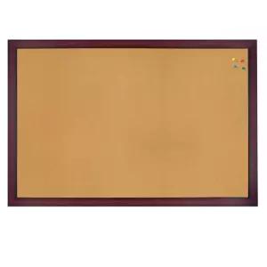 게시판 공지판 메모판 알림판 체리우드 500x700cm보드 다용도 안내판 코르크 사무용품 문구용품