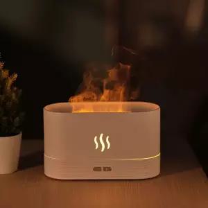 불멍 가습기 FAS-W 화이트휴대용 책상 작은 USB 미니무드등 무드등 조명 불가 사무실