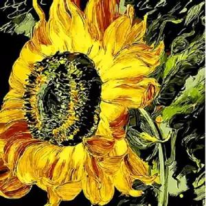 DIY 셀프 피포 페인팅 명화 컬러링 그리기 해바라기 홈갤러리 유화그리기 DIY그리기 그리기세트 그림DIY 액