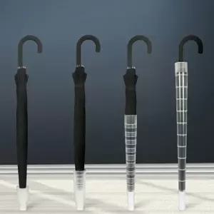 아이디어 빗물 차단 자바라 장우산 4color