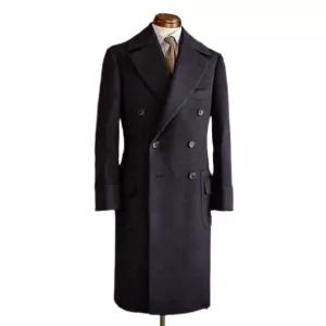 남자 울 코트 롱 모직 겨울코트 슬림핏 하프 정장 캐시미어 트렌치 남성 재킷
