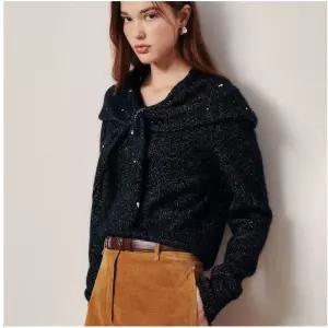 매장정품 JIGOTT 지고트 루미에르 펄 디테일 스웨터 JRCA1PO029 1123305