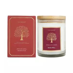 향초 캔들 양초 아로마 스펠 소이 분위기 베르도 로즈 190g [fB772F1]