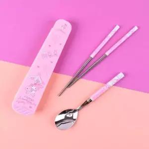 [골드스마일]마이멜로디 공간효율 진공 수저케이스 세트 사무용품