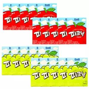 피크닉세트 팩 주스 음료 소풍 사과10개+청포도10개 과채 [fE89964]