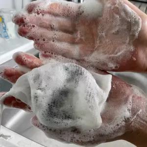 제로웨이스트 4겹 비누거품망 클렌징 버블망 홀더