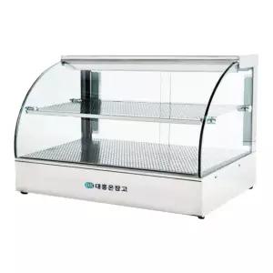 온장고쇼케이스 자연 라운드 2단 너비 1200용 햄버거 어묵바 휴게소 족발온장고