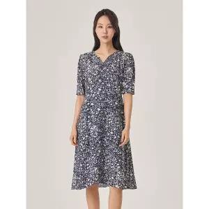 조이너스 쉬폰 반소매 패턴 원피스JACU4-WOP150 562050