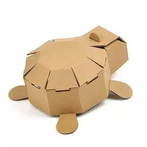 [셀러에이드]종이상자DIY 작품만들기 베이지칼라 27 거북이 이상복 네이버페이